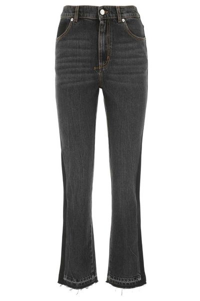 Alexander McQueen Flared Denim Jeans