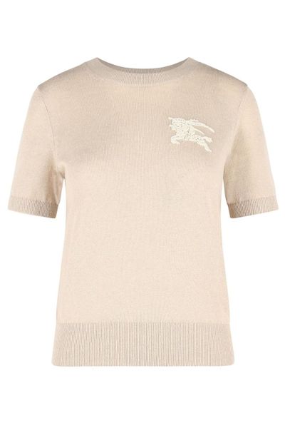 Burberry EKD Short Sleeved Knitted Top