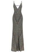 Missoni Sequined Chevron Knitted Dress
