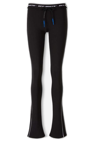Off-White Logo Band Drawstring Leggings