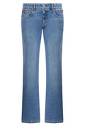 Stella McCartney Low-Rise Logo Patch Jeans