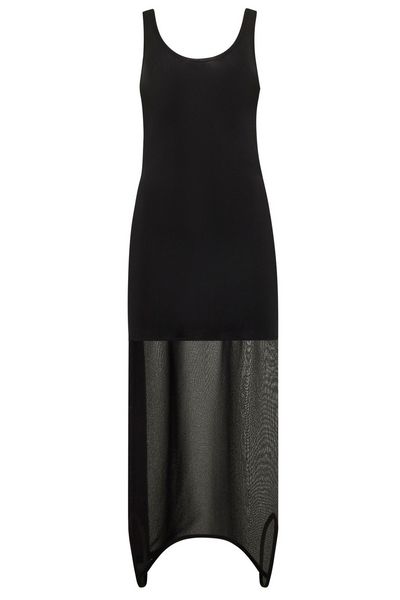 Fendi Asymmetric Hem Sleeveless Dress