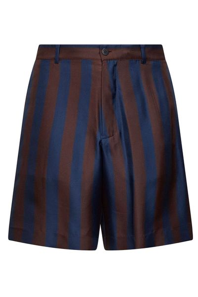 Fendi Striped Bermuda Shorts