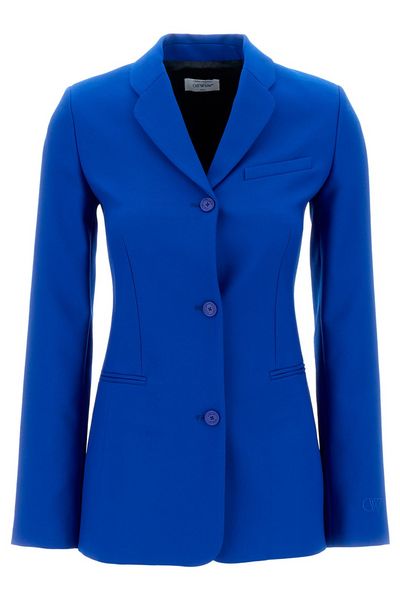 Off-White Tailored Single-Breasted Blazer