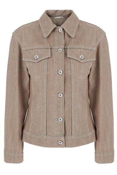 Brunello Cucinelli Buttoned Denim Jacket