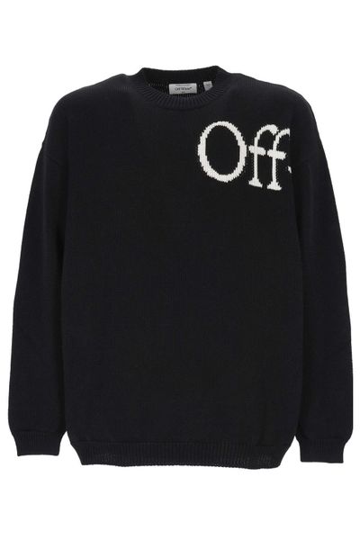 Off-White Bookish Shared Crewneck Jumper