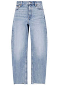 Calvin Klein Raw-Hem Straight-Leg Jeans