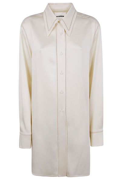 Jil Sander Satin Buttoned Shirt