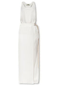Fendi Sleeveless Satin Jumpsuit