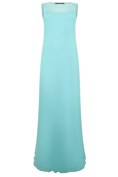 Alberta Ferretti Sleeveless Long Dress