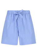 Tekla Pinstriped Drawstring Shorts