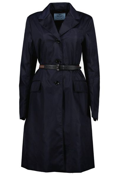Prada Re-Nylon Belted Coat