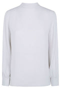 Giorgio Armani Tie Back Straight Hem Blouse
