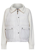 Brunello Cucinelli Zipper Knit Down Jacket