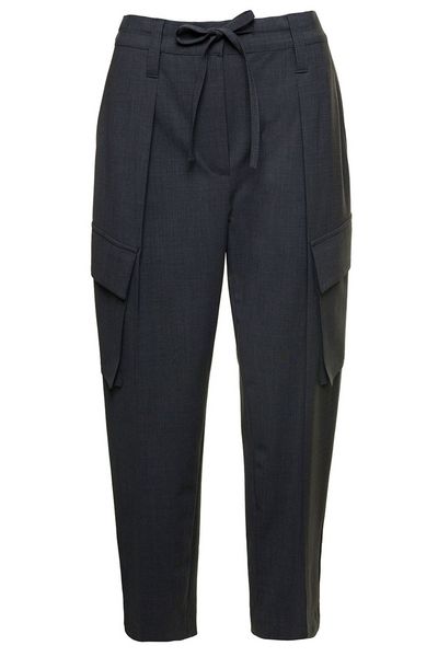 Brunello Cucinelli Cropped Tailored Trousers