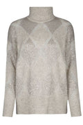 Brunello Cucinelli Sequin Embellished Roll-Neck Jumper