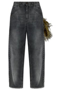 DARKPARK Lisa Feather-Trim Jeans