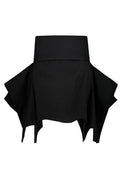 Comme des Garçons High Collared Short Cape