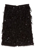 Gucci Sequin Embroidered Lace Skirt
