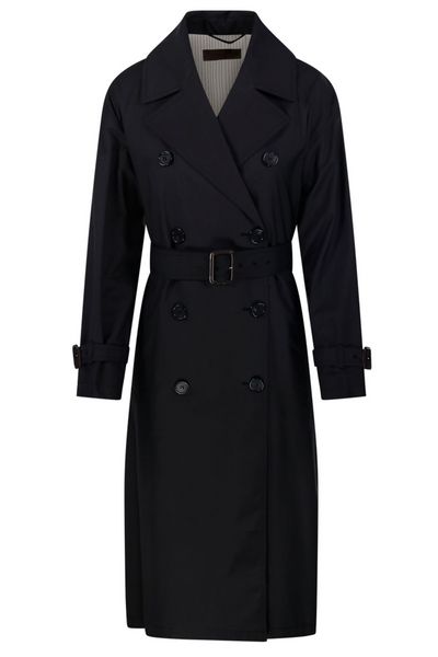 Max Mara The Cube Fiorito Double-Breasted Belted Coat