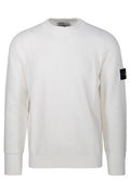 Stone Island Logo Patch Knitted Jumper