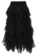 Balmain Tiered Ruffle Skirt
