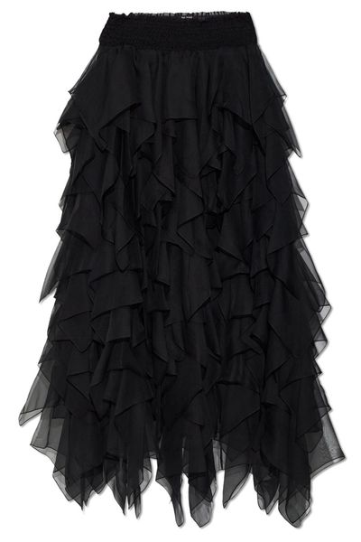 Balmain Tiered Ruffle Skirt