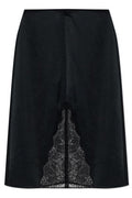 Anine Bing Malou Lace-Panel Skirt