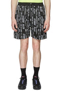Studio Alch Lanyard Monogram Printed Shorts