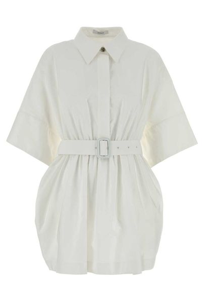 Givenchy Short Sleeved Belted Mini Dress