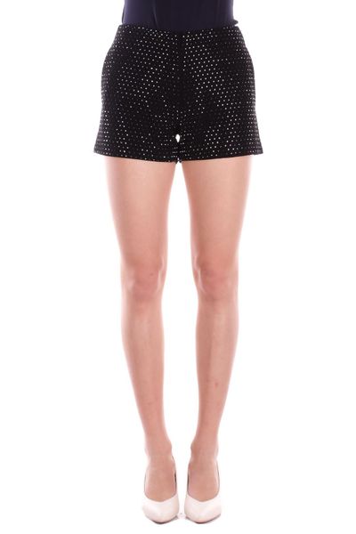 John Richmond Embellished High-Waist Shorts
