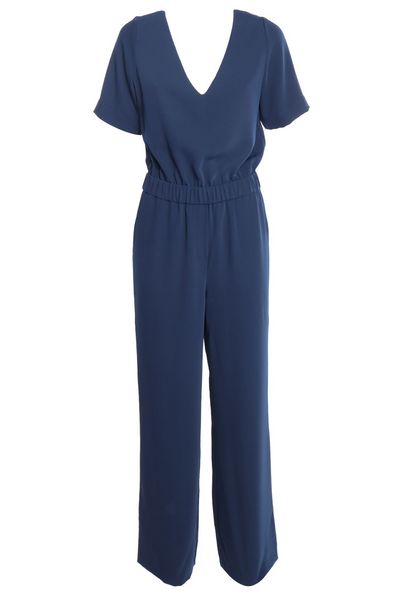 P.A.R.O.S.H. V-Neck Elasticated Waist Jumpsuit