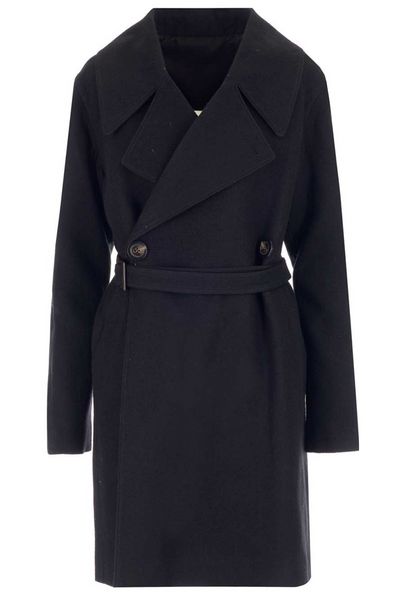 Rick Owens Belted Trench Coat
