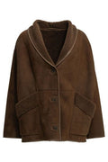 Salvatore Santoro Shearling Trim Relaxed Jacket