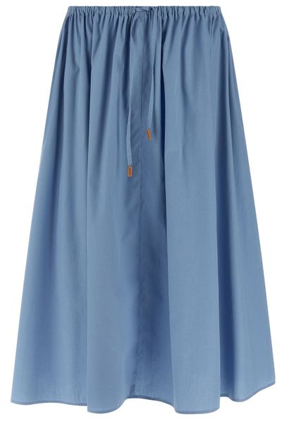 Marni Poplin Drawstring Skirt