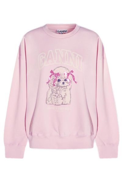 Ganni Poodle Sweatshirt
