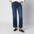 Mother Mid-Rise Straight-Leg Jeans
