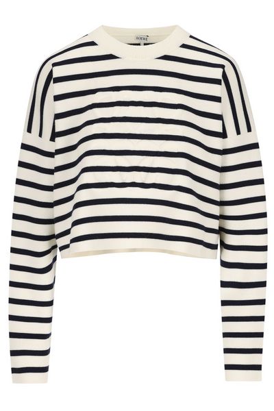 Loewe Striped Cropped Jumper