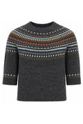 Weekend Max Mara Fair Isle Knitted Sweater