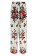 Dolce & Gabbana Vanity Floral Wide-Leg Pants