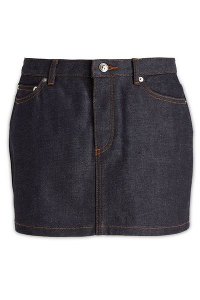 A.P.C. Denim Mini Skirt