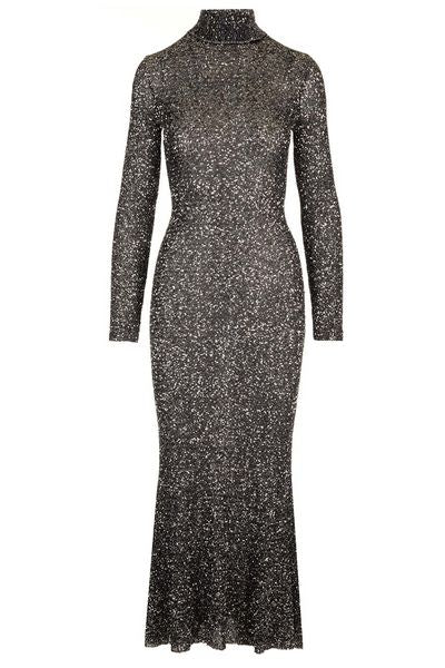 Balenciaga Sequin Embellished Maxi Dress