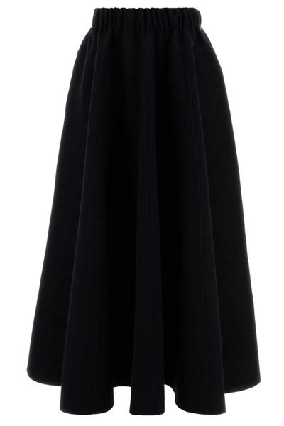 Extreme Cashmere Venus Flared Knitted Skirt