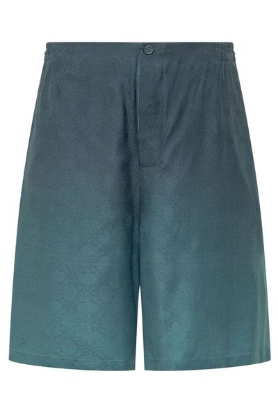 Off-White Arrow Monogram Jacquard Bowling Shorts