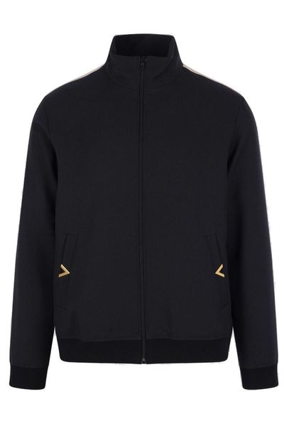 Valentino VGold Zip-Up Sweatshirt
