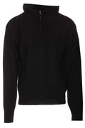 Burberry Half-Zip High-Neck Knitted Jumper