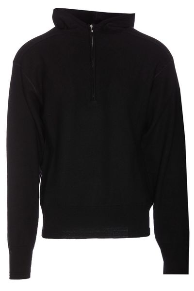 Burberry Half-Zip High-Neck Knitted Jumper