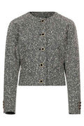 Alessandra Rich Melange Sequin Tweed Jacket