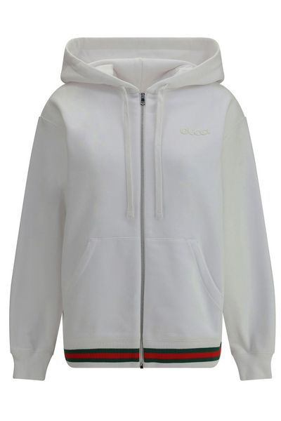 Gucci Web Detailed Jersey Sweatshirt