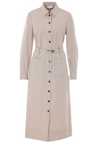 Tory Burch Belted Shirt Dress